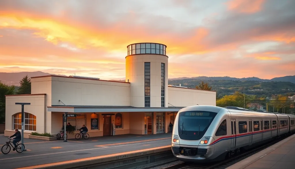 Featured image for Palo Alto Caltrain Station: A Streamline Moderne Gateway to Silicon Valley's Past and Present — Caltrain