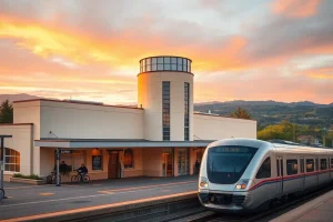 Palo Alto Caltrain Station: A Streamline Moderne Gateway to Silicon Valley’s Past and Present