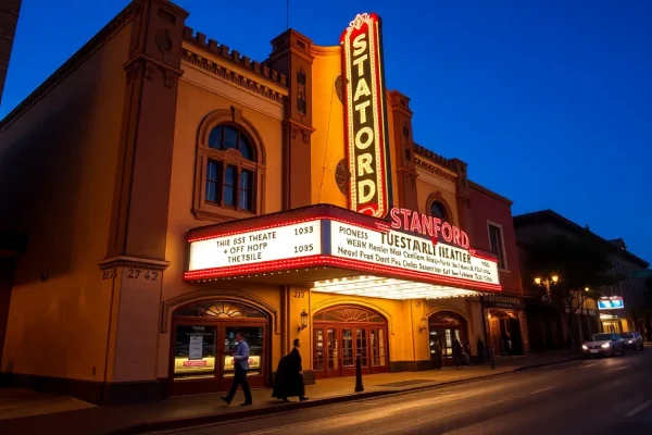 The Stanford Theatre: A Living Museum of Classic Cinema in Palo Alto