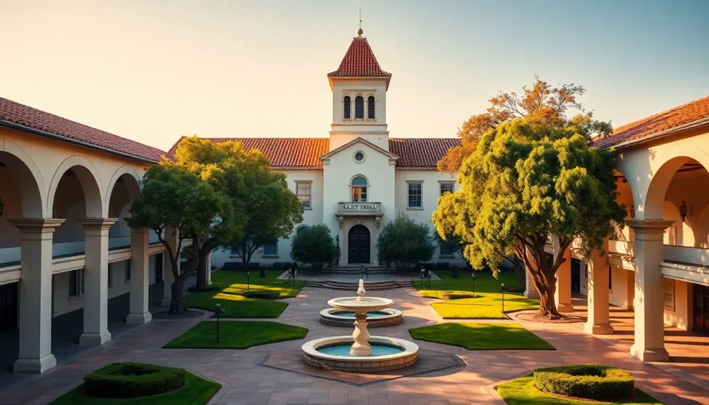 Featured image for Palo Alto City Hall: A Spanish Colonial Revival Landmark of Civic Pride and WPA Legacy — Architectural History